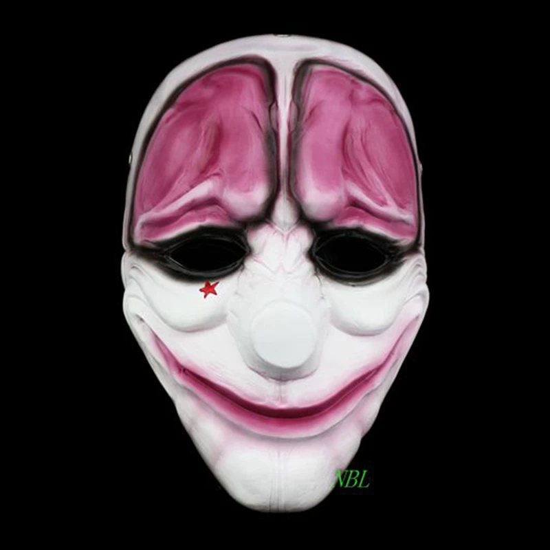 Страшная маска грабитель на все лицо из смолы для Хэллоуина Коллекционная серия