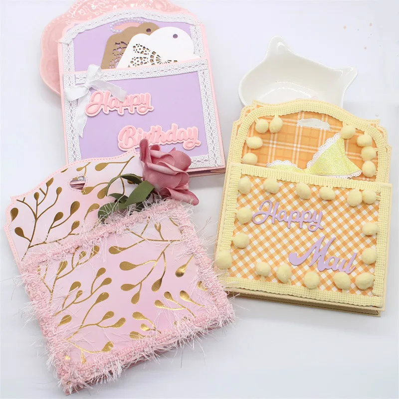 

Big Tag With Loaded Bag Metal Cutting Dies Stencils for DIY Scrapbooking/photo album Decorative Embossing DIY Paper Cards