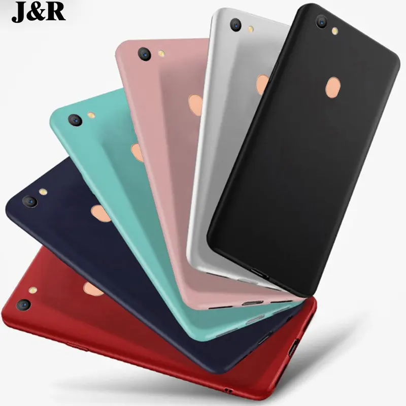 Матовый чехол для OPPO F5 кремния задняя крышка ультра тонкий антидетонационных