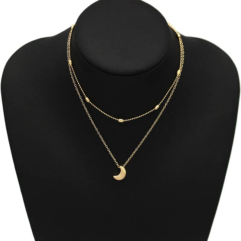 Модное женское ожерелье-чокер ADOLPH в виде Соединенных слоев богемные кулоны