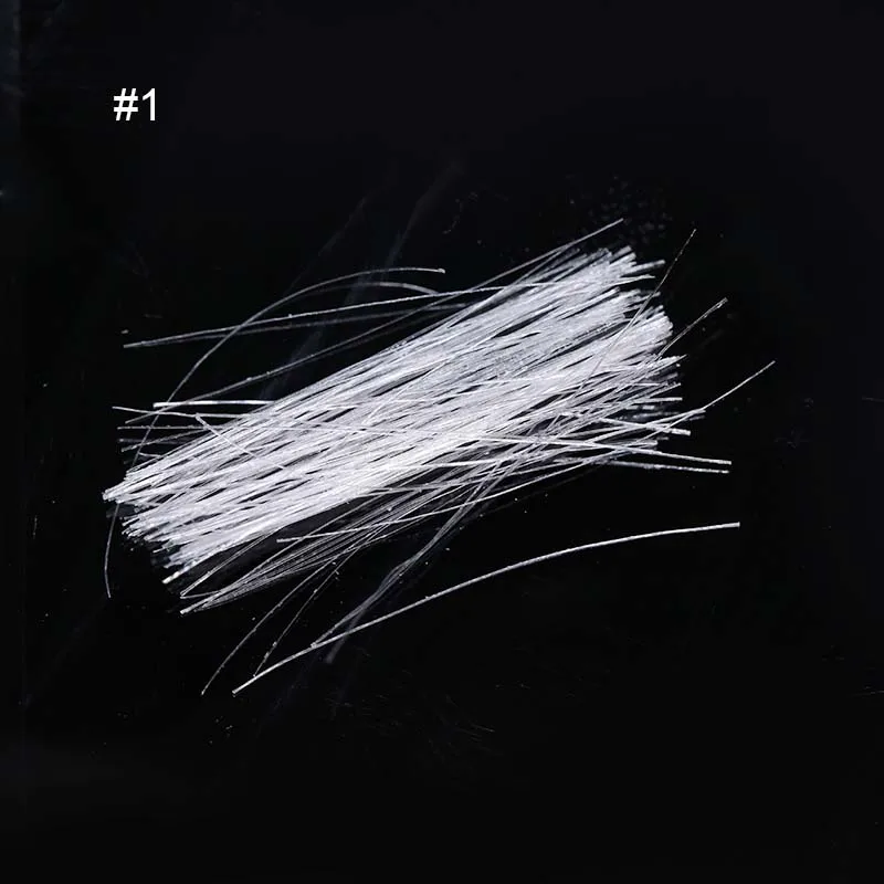 1 1 пакет стекловолокна для наращивания ногтей Fibernails акриловые наконечники маникюрный салонный инструмент изогнутые зажимы шелковые шарфы - Цвет: 1