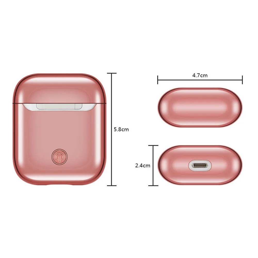 Анти-потерянная коробка AirPods чехол ТПУ Bluetooth беспроводной Чехол для наушников Защитный чехол для Apple Airpods зарядная коробка