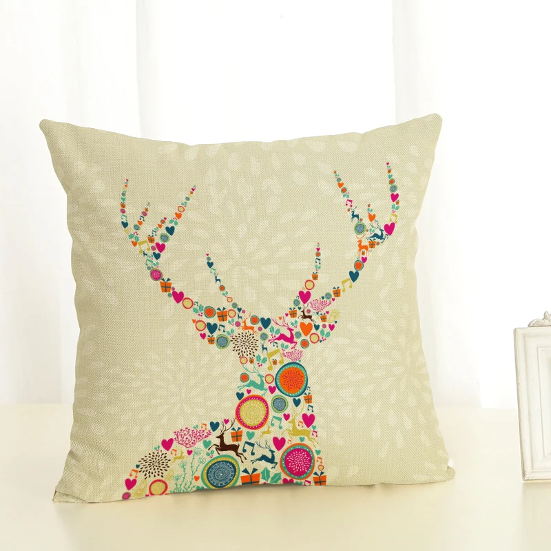 Милый наволочка в скандинавском стиле на заказ для подушки из льна и хлопка