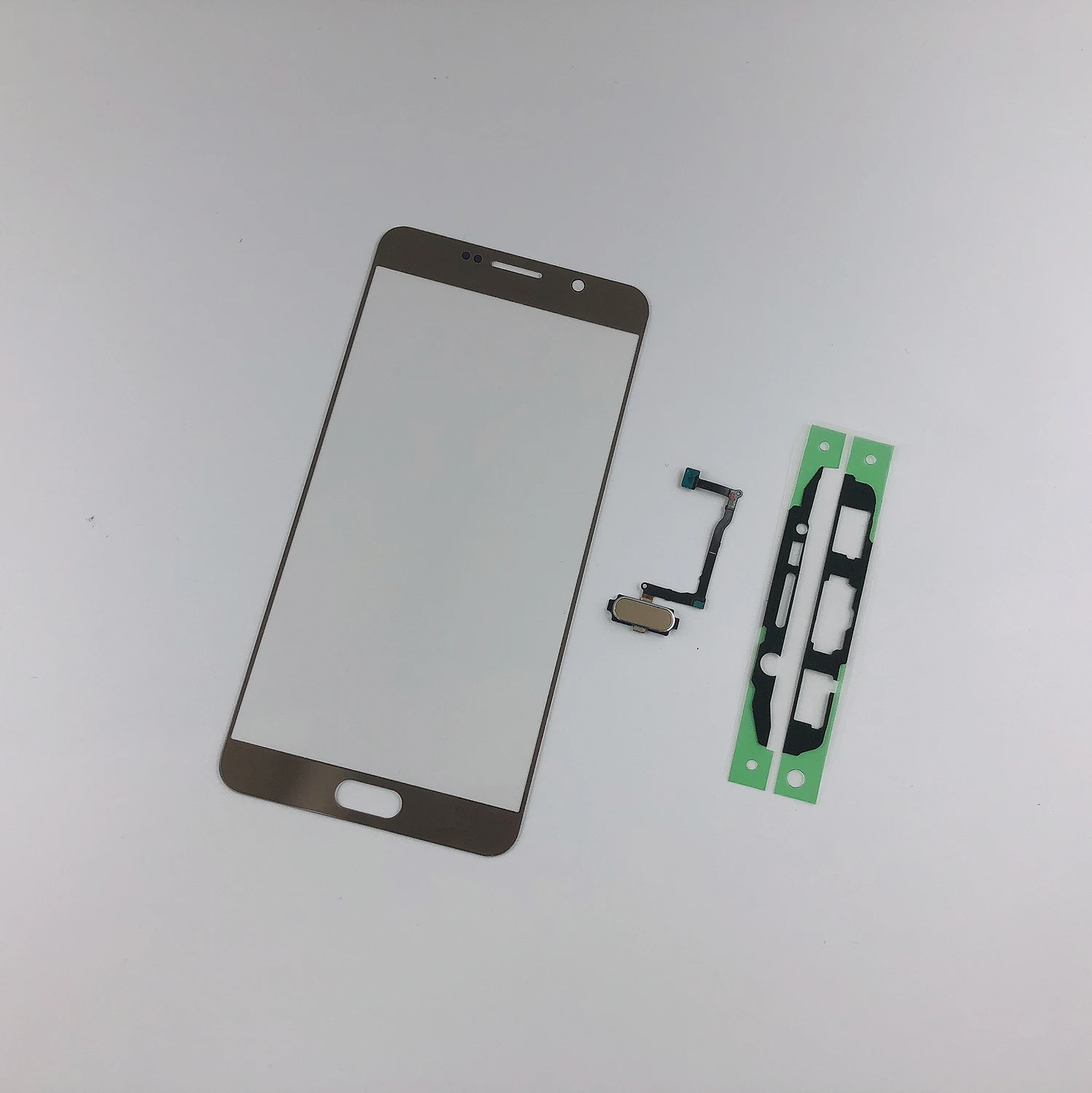 Для samsung Galaxy Note5 N920F N920 ЖК дисплей Переднее стекло Сенсорная панель + клей кнопка