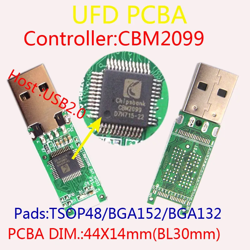 CBM2099 УрФО pcba usb flash drive USB2.0 хост TSOP48/BGA152/BGA132 колодки флешки контроллер DIY комплекты|usb usb|usb padcontroller control |