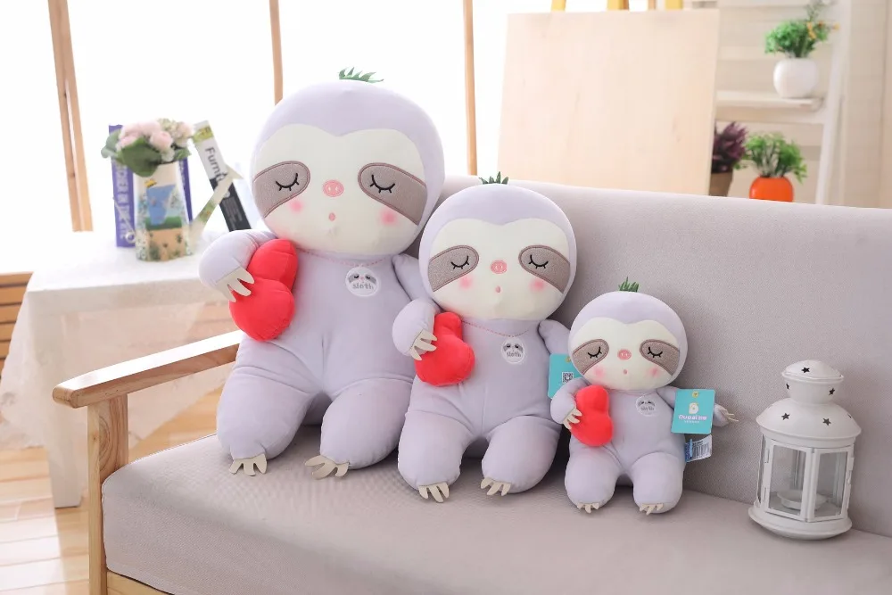 Sloth Plush Toys Stuffed Animals Sloth Bear Doll Cute Toys For Children Kids Birthday Gifts