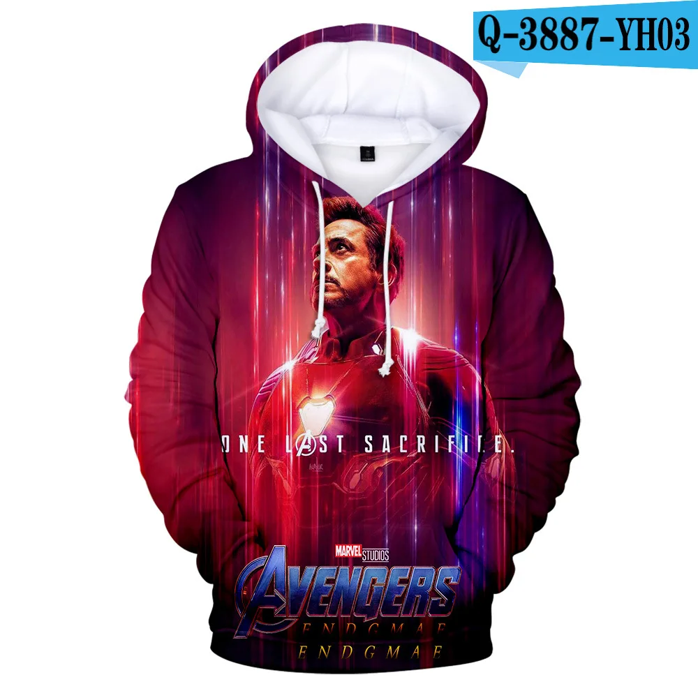 style 9 Marvel, Мстители, конечная игра, квантовое царство, 3d Толстовки, Толстовки, супергерой, Капитан Америка, для косплея Железного человека, Мстители, конечная игра, одежда - Цвет: style 9