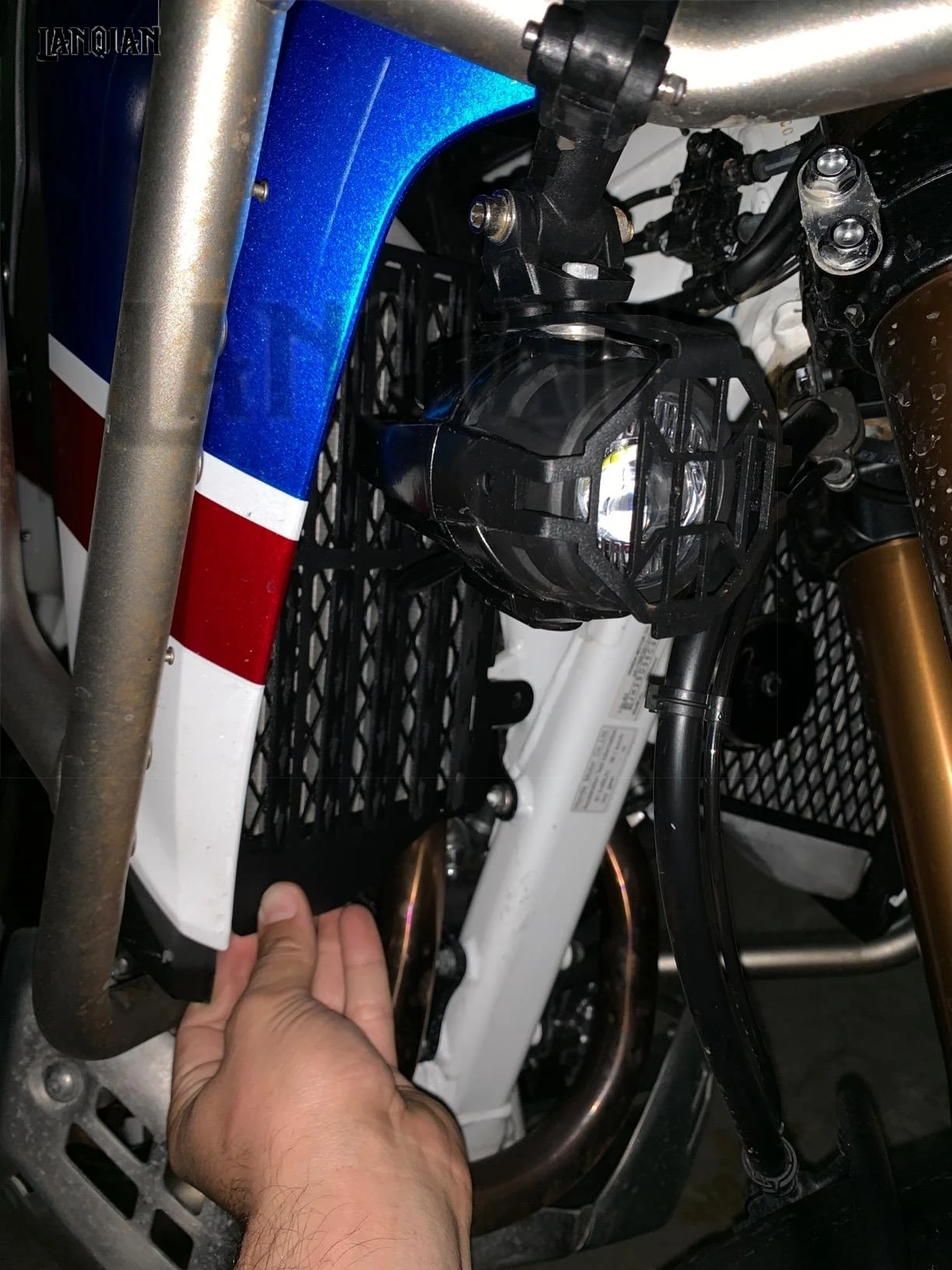 Для HONDA CRF1000L Африка Твин/ADV спортивные аксессуары для мотоциклов решетка радиатора Защитная крышка Африка Твин