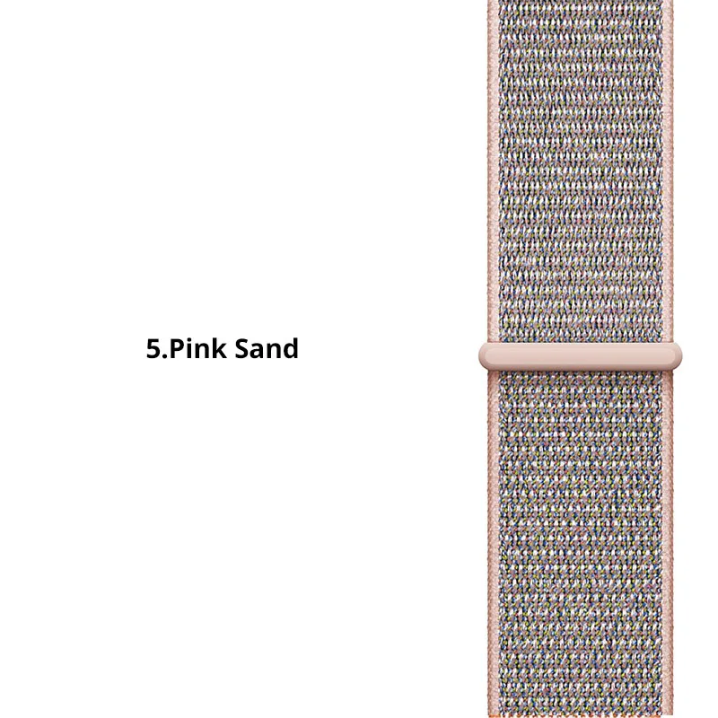 pink sand Нейлоновый ремешок для Garmin Vivoactive3, ремешок Garmin Forerunner 645/245, сменный ремешок для часов, быстросъемный ремень для браслета - Цвет ремешка: pink sand