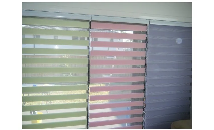Популярные полосатые жалюзи/двухслойные роликовые жалюзи/Готовые