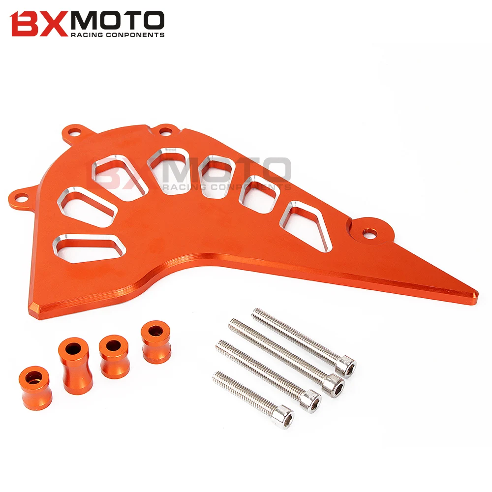 Модный Мотоцикл с ЧПУ алюминиевая заготовка передняя Звездочка крышка цепь