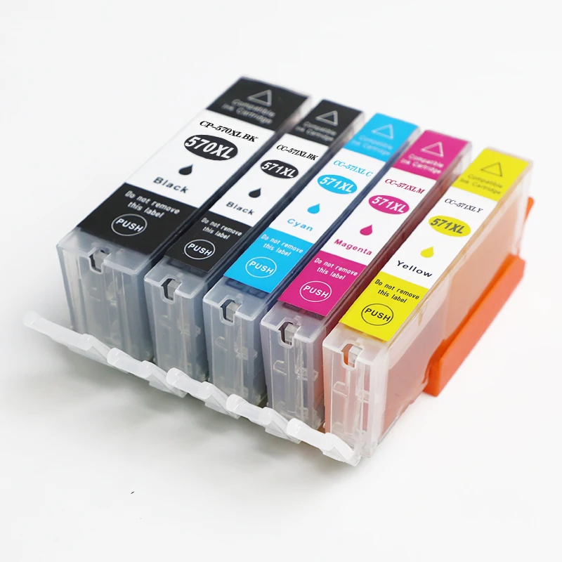 Befon Замена для Canon PGI 570 CLI 571 чернильные картриджи 570XL 571XL Pixma MG5750 MG5751 MG5752 MG5753 MG6850