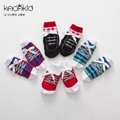 

Kacakid/носки для маленьких мальчиков; Милые гетры; Meias Infantil; нескользящие хлопковые носки-тапочки с 3d рисунком Aniti