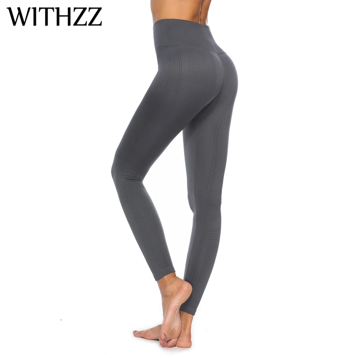 Эластичные бесшовные леггинсы WITHZZ для женщин фитнесс джеггинсы тренировок