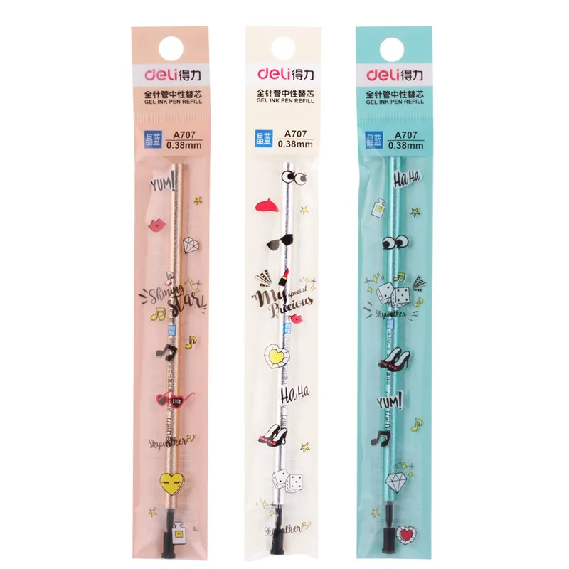 

DL A707 полный шприц с сердечником, нейтральная ручка для письма, гладкие и прозрачные канцелярские принадлежности для студентов, канцелярски...