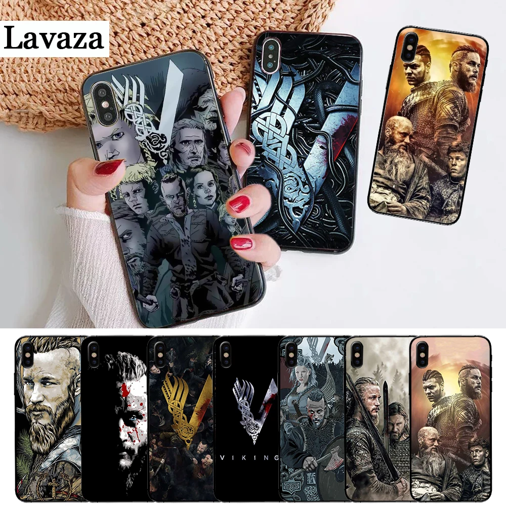 Силиконовый чехол Vikings Serie 4 для iPhone 5 5S 6 6S Plus 7 8 11 Pro X XS Max XR|Бамперы| |
