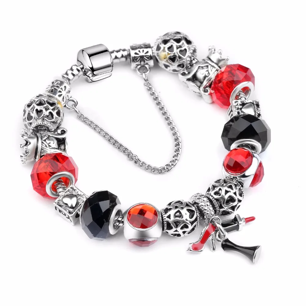 Женская цепочка с подвеской в виде змеи на высоком каблуке|bracelet women|bracelet jewelrybracelet