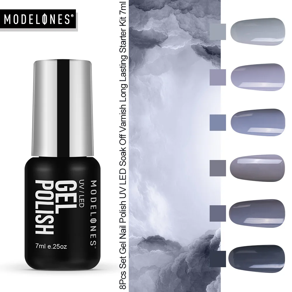 MODELONES макияж дизайн ногтей косметика сделай сам впитываемый гель УФ светодиодный