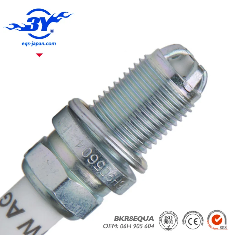 4 шт./лот. BKR8EQUA 06H 905 604 Spark Вилки для Audi A3 A4 A5 A6 Q3 Q5 TT R8 Volkswagen Eos GTI Passat Tiguan сиденье