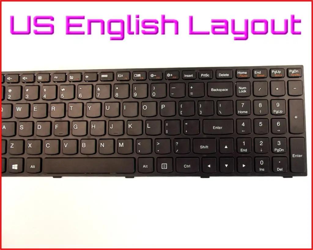 Новая клавиатура США английская версия для LENOVO Flex 2 15 15D 20405 20377 25214725 25214780 T6G1 US