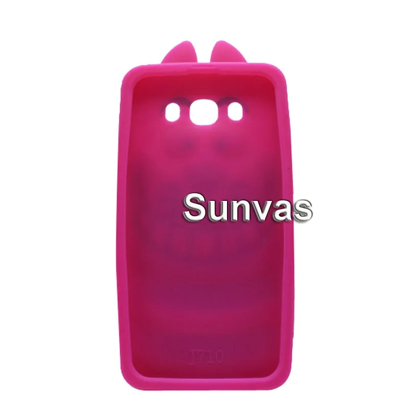 Для samsung Galaxy J5/J7/A5/A7/ и J510 J710 A510 A710 3D Мягкий силиконовый мультяшный чехол для телефона