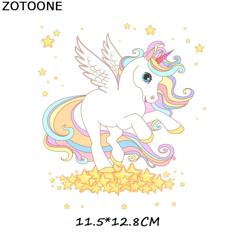 967 ZOTOONE мультфильм милые животные железные передачи для одежды ткань детские дети аппликация значок Горячая винил теплопередачи наклейки I - Color: 967