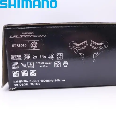 SHIMANO Ultegra ST R8020 2 11 скоростей Дорожный велосипед CX гидравлический дисковый рычаг