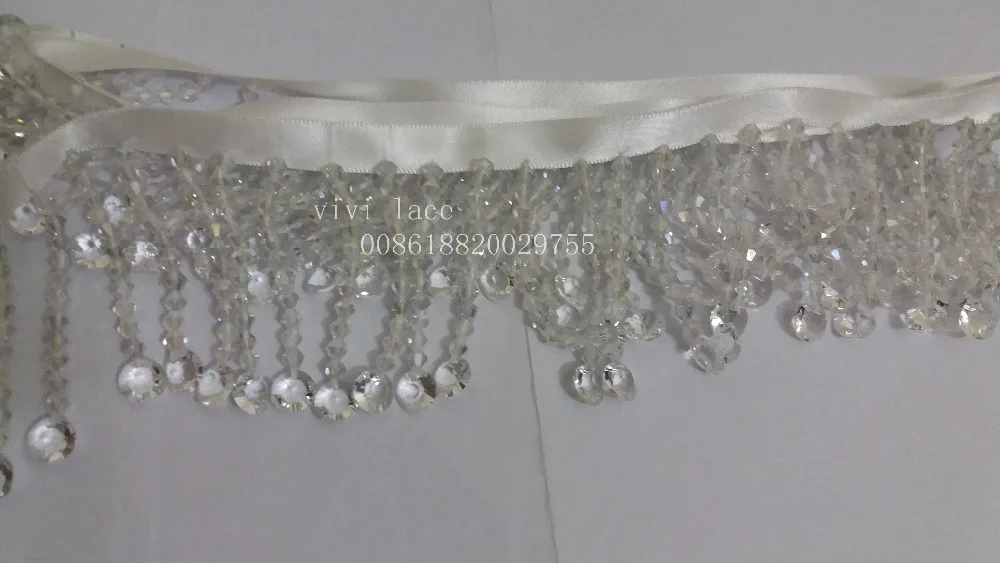 10 ярдов/мешок C001 # Искра 1 см расстояние ленты Кристалл с бахромой 5 ширина для