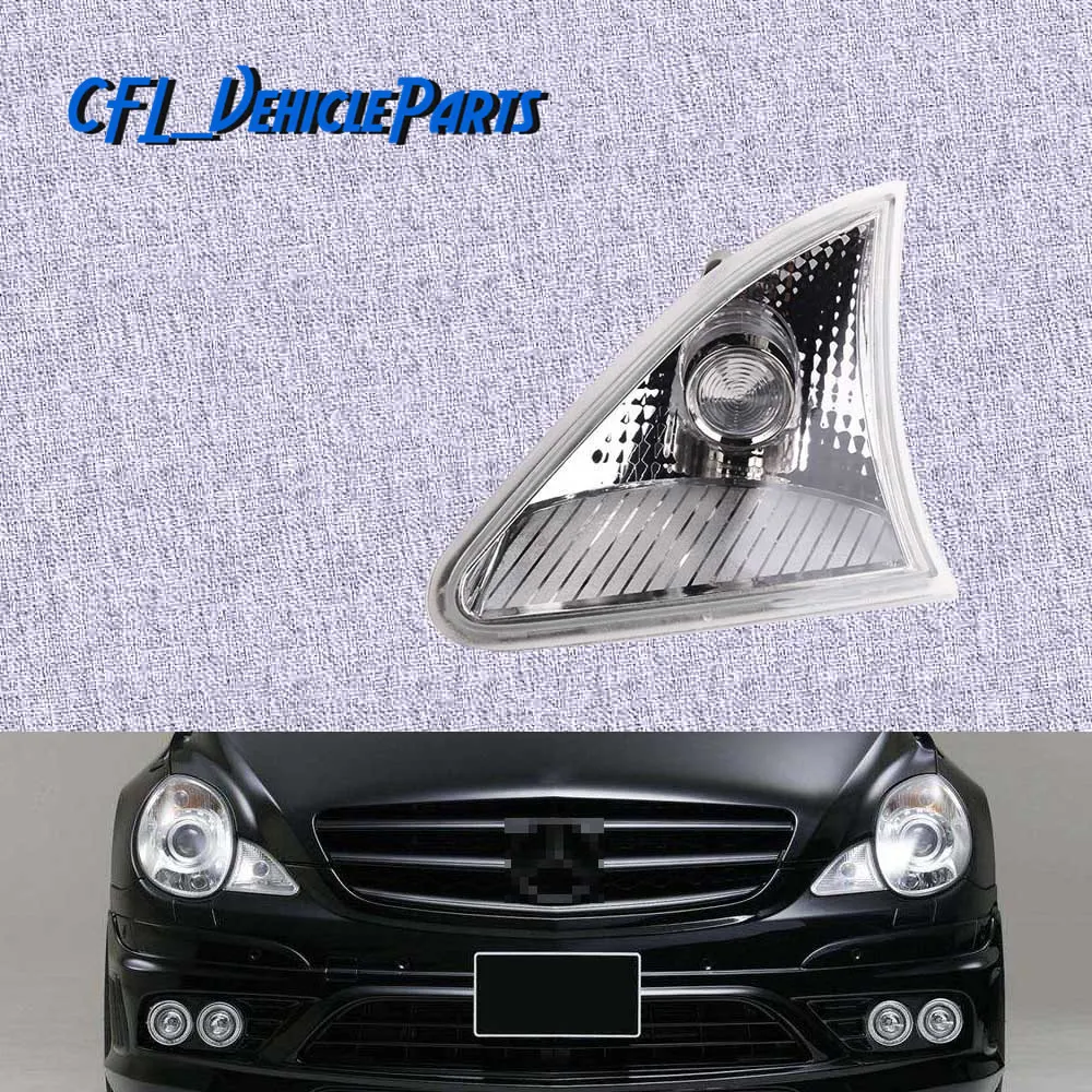 

Передняя парковочная лампа без лампы, правая сторона 2518201056 для Mercedes-Benz W251 2006 2007 2008 2009 R320 R350 R500 R63