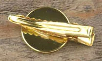 golden tone 18 мм круглый гладкий ободок Bobby Pins смола кабошон пустой зажим крокодил Утконос заколка для волос с зубами Аллигатор зажимы многоцветные - Цвет: golden tone
