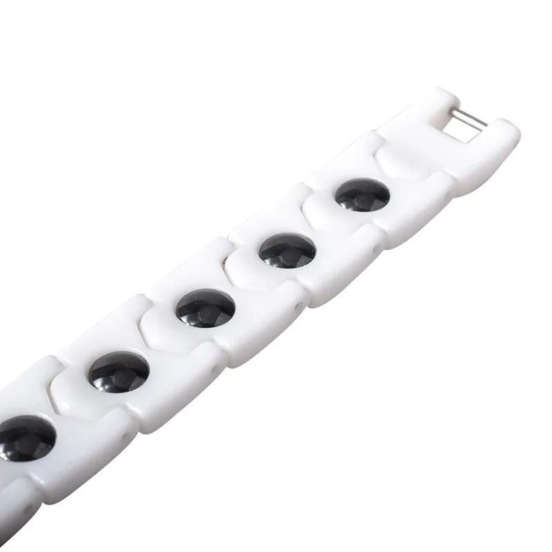 Men Women Healthy Magnetic Bracelet Hematite White Black New Energy Ceramic Bracelets Hot Sale Fashion Jewelry | Украшения и