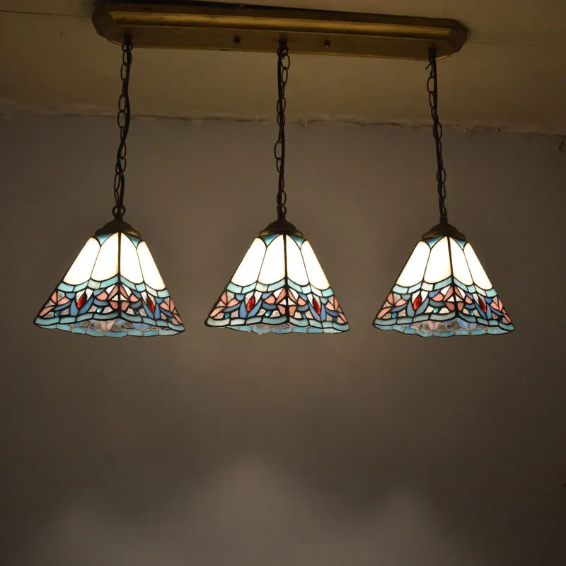 Подвесной светильник Tiffany витражный в стиле арт-деко для столовой E27 110-240 В | Лампы