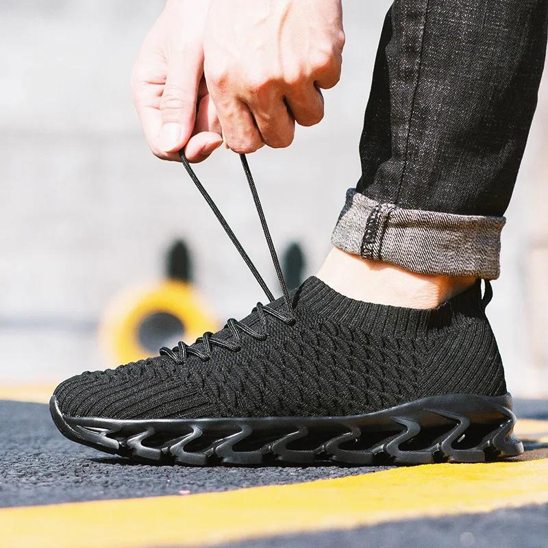 Mens Mesh Sneakers Breathable Casual Shoes Men Summer Walk Lace Up Lightweight Tenis Fashion Zapatos De Hombre |