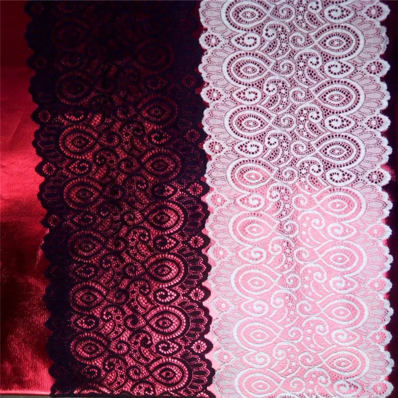 Бесплатная доставка ширина 18 см эластичная кружевная ткань аксессуары для