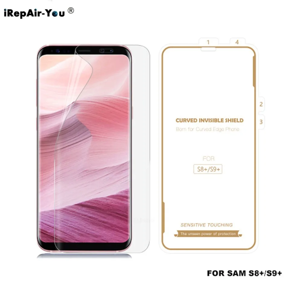 Нано-пленка изогнутая невидимая защитная пленка из ТПУ для Samsung Galaxy S10 S9 S8 Plus S7 edge