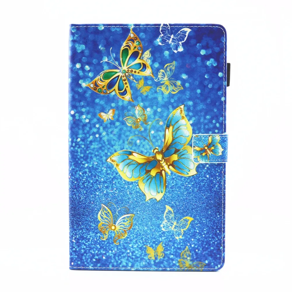 Окрашенный из искусственной кожи чехол для samsung Galaxy Tab A/A2 10,5 SM-T590 SM-T595 T590 T595 чехол-подставка для samsung Tab A 10,5
