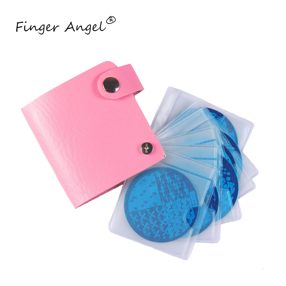 Finger Angel 15 шт. Φ + 1 розовая фотография штамп и Фото Набор инструментов W049|Шаблоны