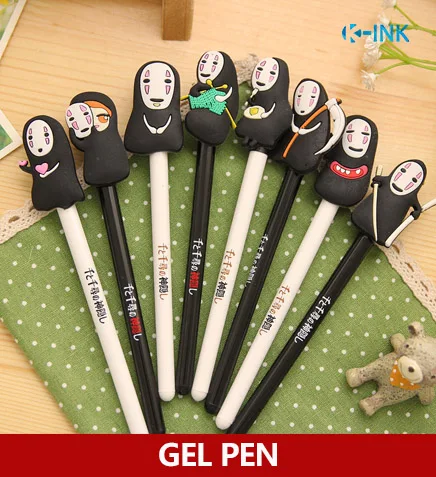 20 шт./лот гелевая ручка призрак для Хэллоуина японская известная мультяшная
