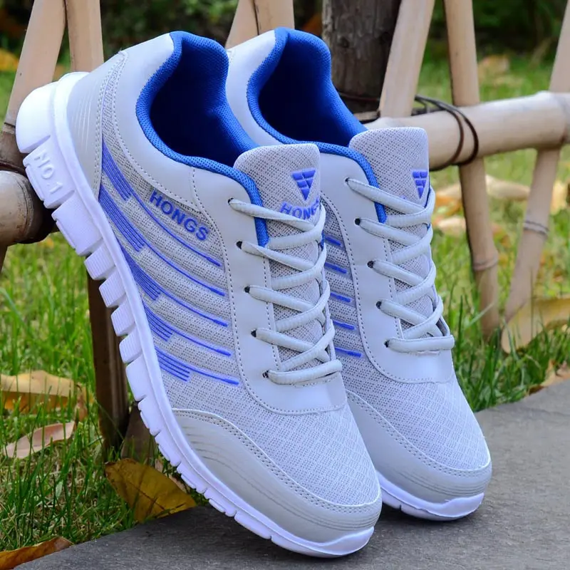 Couple shoes 2020 new fashion breathable mesh casual men vulcanize lighted comfortable mans footwear sneakers | Обувь