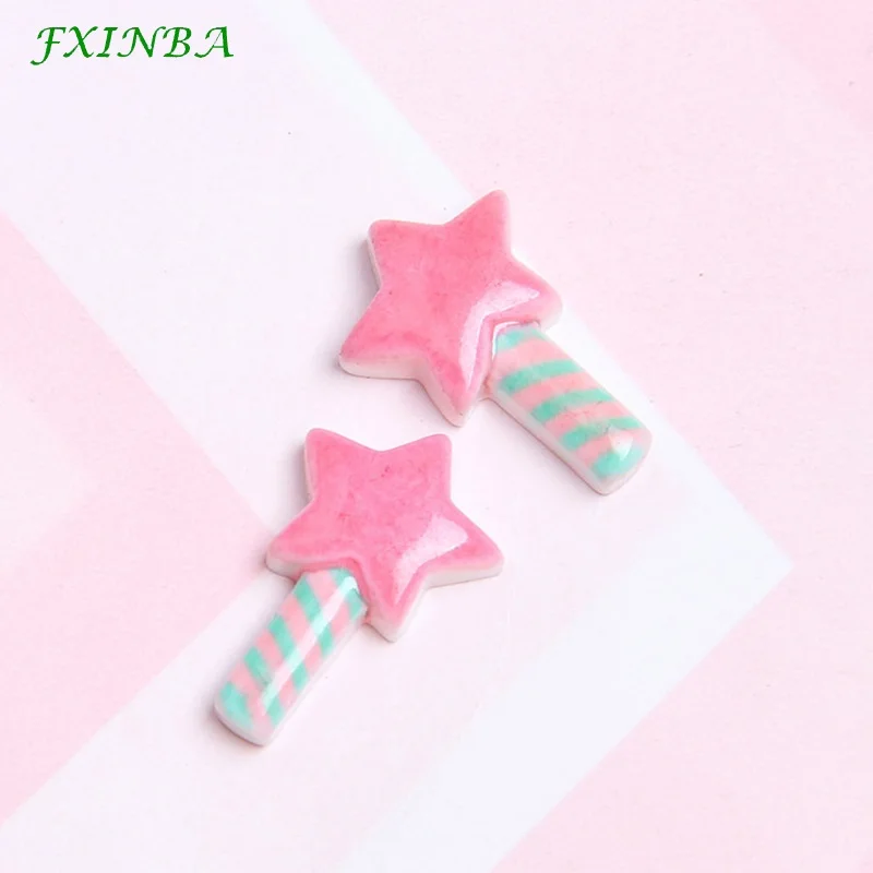 FXINBA 1/3/5/10 штук, искусственный бриллиант из смолы, единорог, Чарующее ювелирное Slime наполнитель DIY Украшение Телефона декоративные амулеты Лизун глины поставок шлама игрушка