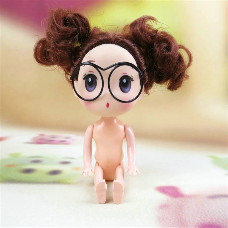 50pcs/bag dolls accessories metal glasses for 3.5/4.5cm cute decoration kids toys party nice toy gift kid w32 | Игрушки и хобби