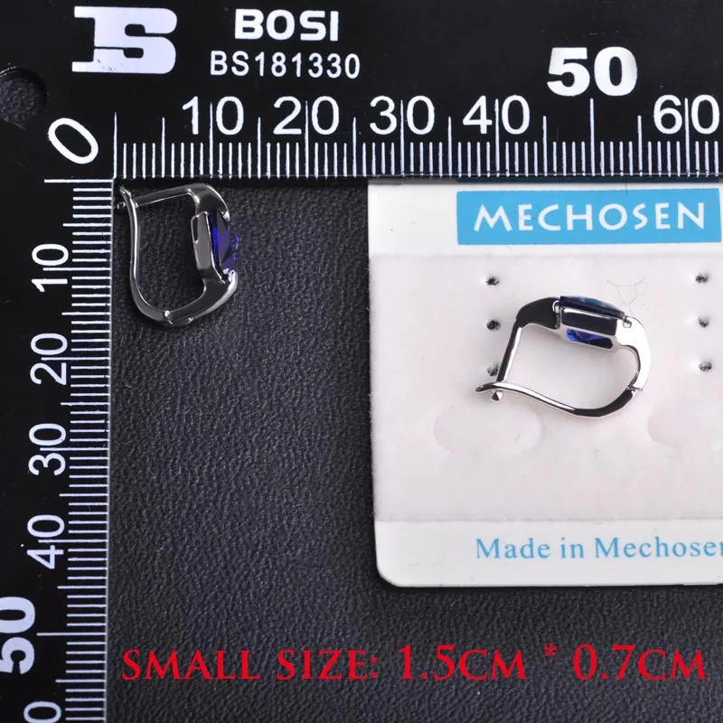 MECHOSEN квадратные серьги из горного хрусталя медные Bijuterias Brincos Pequenos пирсинг ушей