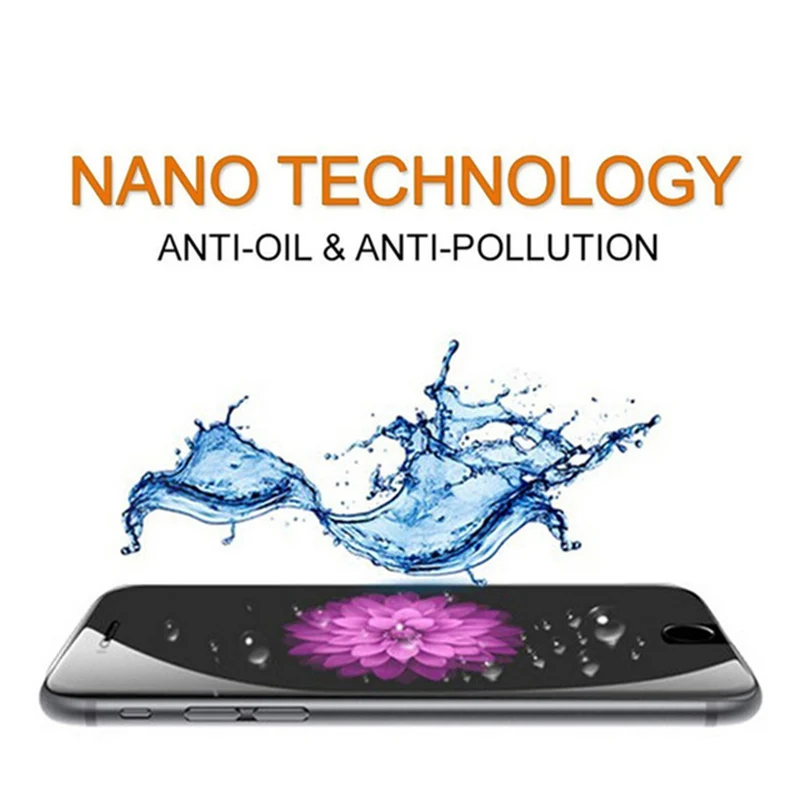 Универсальная защитная пленка для экрана Nano Liquid iPhone 6 7 8 Plus XS Max жидкое стекло Samsung