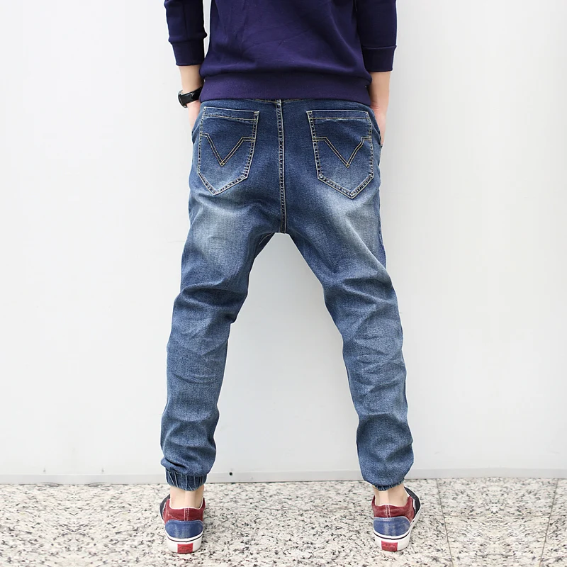 Мужские джинсы-карго свободные брюки-карго в стиле хип-хоп тянущиеся со скидкой |