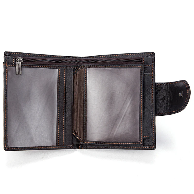 WESTAL мужской кошелек из натуральной кожи мини тонкий мужские кожаные кошельки с