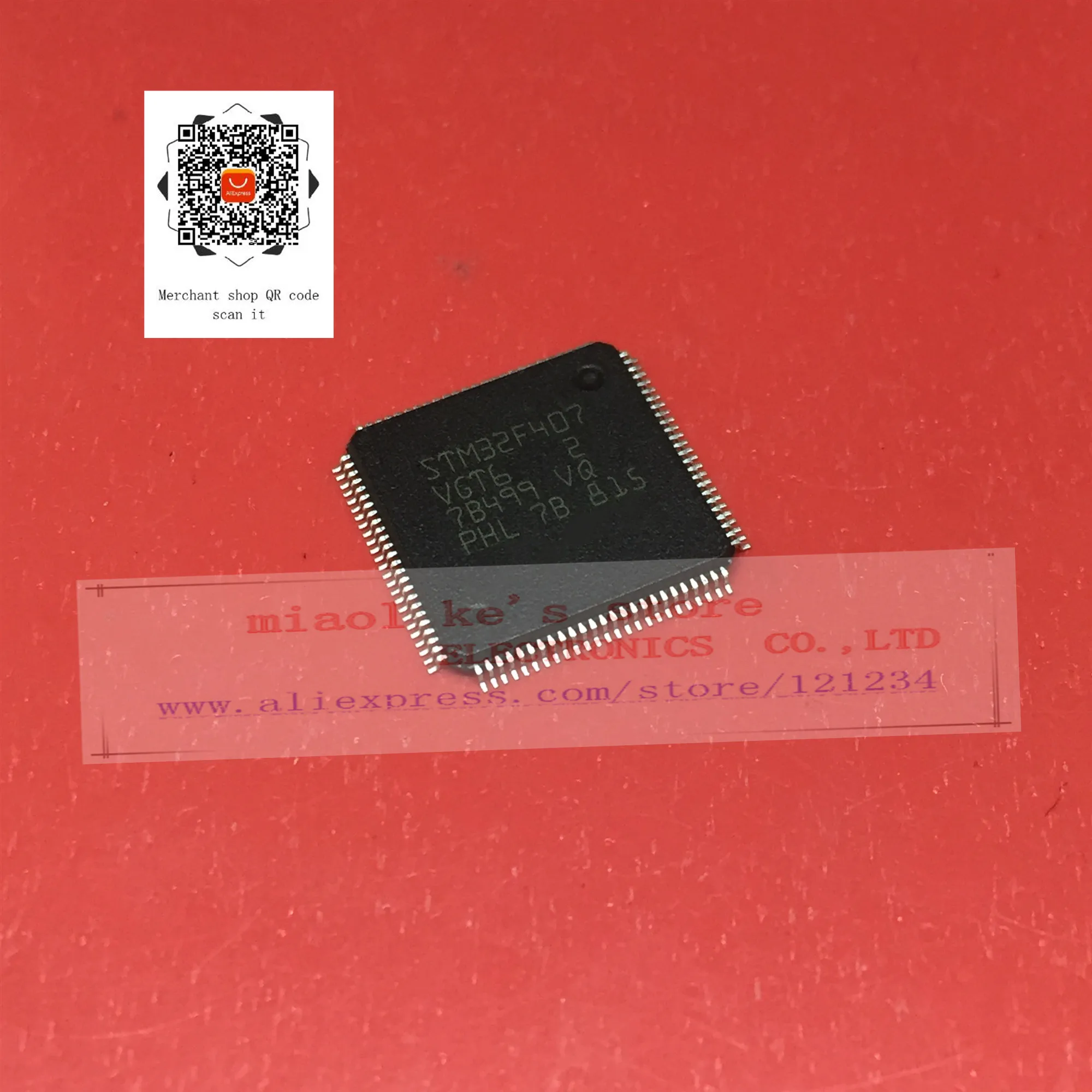 100% Новый оригинальный STM32F407VGT6 STM32F407 IC MCU 32BIT 1MB FLASH 100LQFP|Транзисторы| |