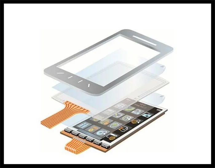 2015 Новинка 50 шт./лот Oca Оптический прозрачный клей для Samsung Galaxy S2 I9100 двухсторонняя