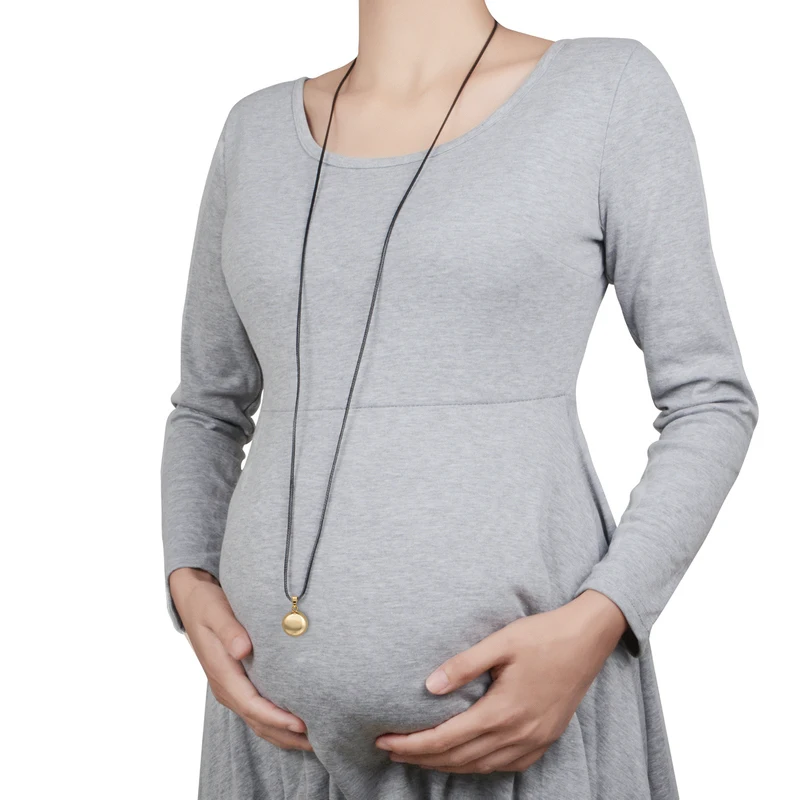 Подвеска в виде колокольчика с золотыми колокольчиками для беременных |