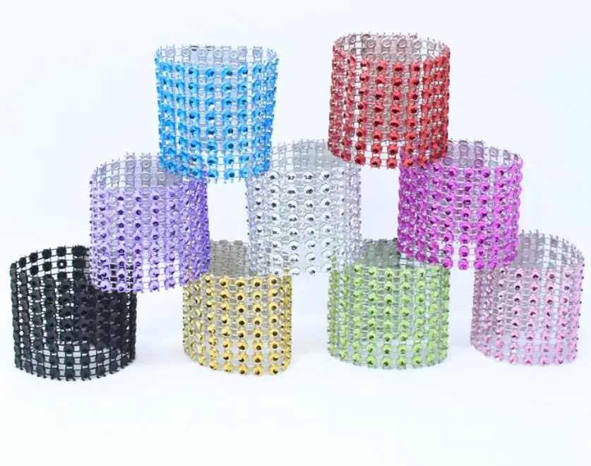 Прозрачная сетчатая обмотка для салфеток кольцо-держатель настольное ремешок с