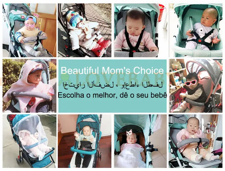 IIILOVEBABY детская коляска 2 в 1 детская коляска Легкая Складная